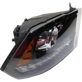 DODGE TRUCKS & VANS DODGE/PU (R1500) HEAD LAMP RIGHT (Passenger Side) (W/PROJECTOR)(BLK BEZEL)**CAPA** OEM#68093220AD 2013-2014 PL# CH2503245C