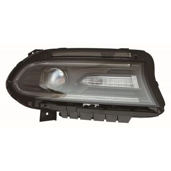DODGE CHARGER  HEAD LAMP ASSY RIGHT (Passenger Side) (HID)(W/PROJECTOR) OEM# 68214398AI 2015-2018 PL# CH2503271