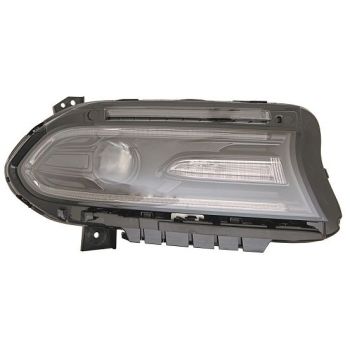 DODGE CHARGER  HEAD LAMP ASSY RIGHT (Passenger Side) (HID)(W/PROJECTOR)**CAPA** OEM# 68214398AI 2015-2018 PL# CH2503271C