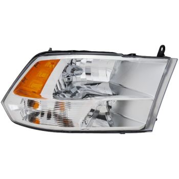 DODGE TRUCKS & VANS DODGE/PU R1500 HEAD LAMP ASSY RIGHT (Passenger Side) (QUAD LAMP)(WO/DUALLY)*CAPA** OEM#68001484AH-PFM 2009-2012 PL# CH2503281C