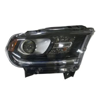 DODGE TRUCKS & VANS DURANGO HEAD LAMP ASSY RIGHT (Passenger Side) (HALOGEN)(WO/LED DRL)(BLACK BEZEL) OEM#68299134AE 2016-2020 PL# CH2503302