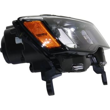 JEEP GRAND CHEROKEE HEAD LAMP ASSEMBLY RIGHT (Passenger Side) (HALOGEN)(BLK)**CAPA** OEM#68266646AD 2017-2021 PL# CH2503309C