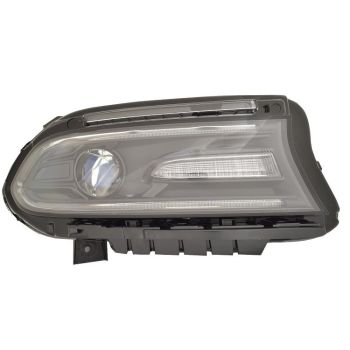 DODGE CHARGER  HEAD LAMP ASSY RIGHT (Passenger Side) (HALOGEN)(WO/LEGO) **CAPA** OEM# 68541680AA 2018-2021 PL# CH2503337C