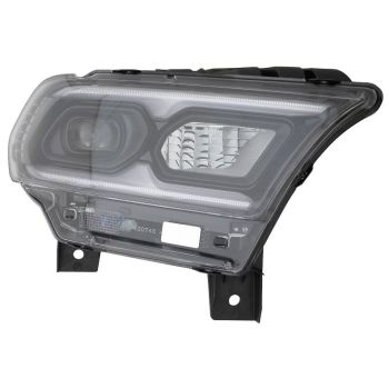 DODGE TRUCKS & VANS DURANGO HEAD LAMP ASSY RIGHT (Passenger Side) (WO/TURN SIGNAL)(WO/LEVELING)(BLACK) OEM#68433782AE 2021-2025 PL# CH2503345