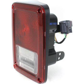 JEEP WRANGLER (JK) TAIL LAMP ASSEMBLY LEFT (Driver Side) OEM#55077891AH 2007-2018 PL# CH2800177