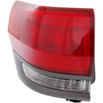 JEEP GRAND CHEROKEE TAIL LAMP ASSEMBLY LEFT (Driver Side) GRAY INSERT **CAPA** OEM#68236105AC 2014-2021 PL# CH2804110C
