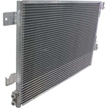 CHRYSLER SEBRING CONV A/C CONDENSER W/TRANS COOLER W/O RD OEM# 68004053AA 2008-2010 PL# CH3030228