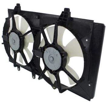 DODGE NEON/SX 2.0  RADIATOR & A/C FAN ASSY (DUAL FAN TYPE)(EXC. 2.4L) OEM# 5019212AA-PFM 2001-2003 PL# CH3115130
