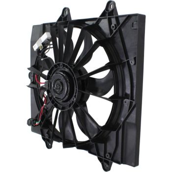 CHRYSLER PT CRUISER RADIATOR & A/C FAN ASSEMBLY (2.4L)(W/ TURBO)(SINGLE FAN) OEM# 5127726AA 2004-2005 PL# CH3115144