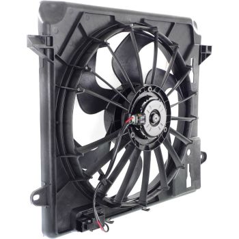 JEEP WRANGLER (JK) RADIATOR & A/C FAN ASSEMBLY (SINGLE FAN) OEM#68039594AA-PFM 2007-2011 PL# CH3115167