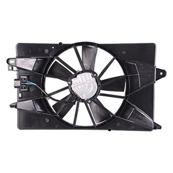 CHRYSLER 200 SEDAN  RADIATOR & A/C FAN ASSY (SINGLE FAN) 2.4/3.6L W/BRUSHLESS MOTOR OEM# 68197298AB 2015-2017 PL# CH3115180