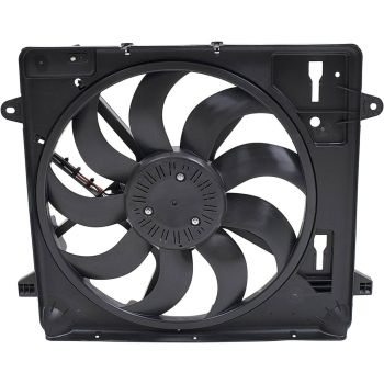 JEEP WRANGLER (JK) RADIATOR & A/C FAN ASSEMBLY 3.6L (SINGLE FAN) OEM#68143894AB 2012-2018 PL# CH3115188