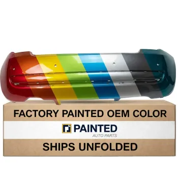 2012-2017 FIAT 500 2DOORS Rear Bumper with Sensor CAPA OEM# 68104144AA PL# FI1100110C