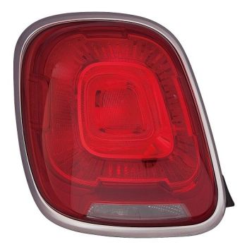 FIAT 500X (FIAT)  TAIL LAMP ASSY LEFT (Driver Side) (CHROME) **CAPA** OEM# 68285132AA 2016-2018 PL# FI2818103C