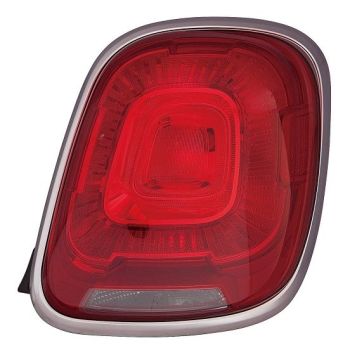 FIAT 500X (FIAT)  TAIL LAMP ASSY RIGHT (Passenger Side) (CHROME) **CAPA** OEM# 68285285AA 2016-2018 PL# FI2819103C