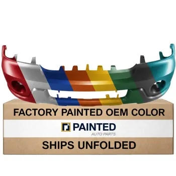 2003-2004 LINCOLN NAVIGATOR Front Bumper with Absorber CAPA OEM# 2L7Z17D957EAA PL# FO1000525C