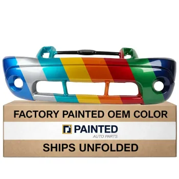 2004-2005 FORD EXPLORER SPORT SPORT TRAC Front Bumper W-O Monochromatic PKG XLS XLT W-FOG LAMP PRM OEM# 4L5Z17D957GAA PL# FO1000546