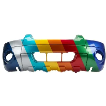 2005-2007 FORD ESCAPE HEV Front Bumper W Fog WO Molding Hole OEM 5L8Z17D957BAA PL# FO1000571