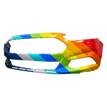 2013-2016 FORD FUSION HYBRID ENERGI Front Bumper WO Tow Hook Hole W Active Park Assist Sensor Holes OEM# ES7Z17D957CPTM PL# FO1000681