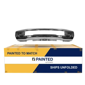 2017-2019 FORD F250 F350 F450 Super Duty Front Bumper Chrome Without Fog Lights With Flare OEM# HC3Z17757D PL# FO1002431
