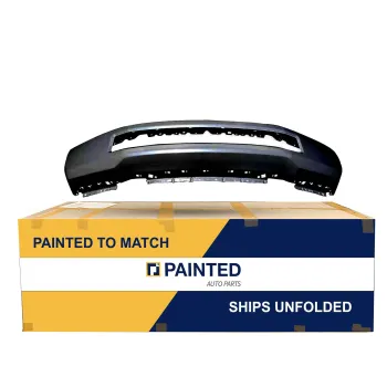 2017-2019 FORD F250/350/450 Super Duty Front Bumper Gray PTM Without Fog With Flare OEM# HC3Z17757HPTM PL# FO1002443