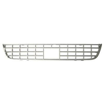 FORD TRUCKS & VANS EXPEDITION FRONT BUMPER GRILLE SILVER (Eddie Bauer)(W/CUT OUT HOLE) OEM# 2L1Z17D635BAA 2003 PL# FO1036101