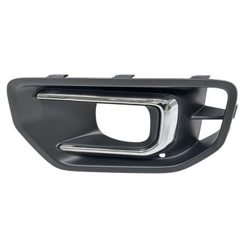 FORD TRUCKS & VANS RANGER FOG LAMP COVER LEFT (Driver Side) BLACK W/CHROME MLDG OEM#N1WZ15266CB 2024-2025 PL# FO1038243