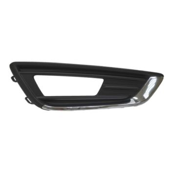 FORD FOCUS HATCHBACK/ST/RS FOG LAMP COVER RIGHT (Passenger Side) CHR/BLK (W/FOG)(TITANIUM) OEM#F1EZ15266D 2015-2018 PL# FO1039157