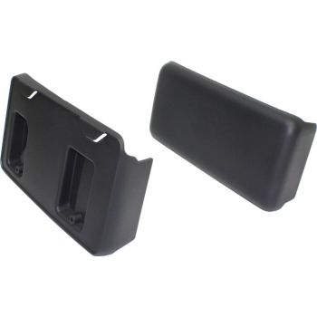 FORD TRUCKS & VANS FORD/PU (F150)(EXC SVT RAPTOR) FRONT BUMPER GUARD PAD SET (RH&LH)(W/ LICENSE ON LEFT (Driver Side) PAD)(STEEL BMP) 3.5L TURBO OEM# BL3Z17E811AA 2009-2014 PL# FO1053101