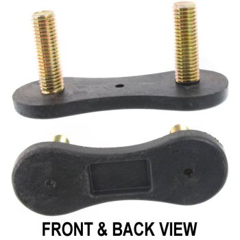 FORD TRUCKS & VANS FORD/PU (F150 HERITAGE MODEL) FRONT BUMPER STUD PLATE RIGHT (Passenger Side)=LEFT (Driver Side) (BRACKET) OEM# F65Z17C886AA 2004 PL# FO1066155