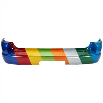 2002-2005 FORD EXPLORER Rear Bumper PRM LTD E.B XLT Sport W Flare WO SENSOR CAPA OEM# 1L2Z17K835LA PL# FO1100326C