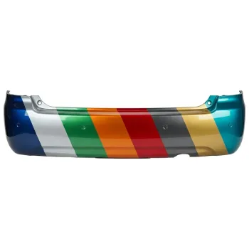 2004-2005 FORD EXPLORER Rear Bumper Premium XLT w/o Flare w/ Sensor OEM# 4L2Z17K835DAB PL# FO1100374