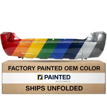2005-2007 FORD ESCAPE HEV Rear Bumper CAPA OEM# 5L8Z17K835AAA PL# FO1100382C