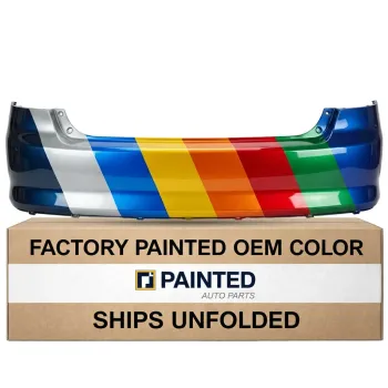 2007-2010 FORD EDGE Rear Bumper Upper Without Sensor CAPA OEM# 7T4Z17K835APTM PL# FO1100615C
