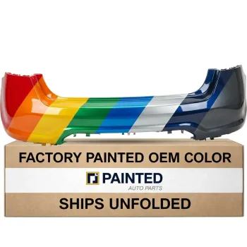 2010-2012 FORD TAURUS Rear Bumper w/ Sensors & CAPA OEM# AG1Z17K835MAPTM PL# FO1100665C