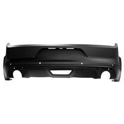 FORD MUSTANG REAR BUMPER COVER PRIMED (2.3L/3.7L)(W/SENSOR) **CAPA** OEM#FR3Z17K835AB 2015-2017 PL# FO1100709C