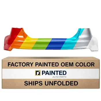 2015-2018 FORD FOCUS SEDAN Rear Bumper without Sensor CAPA OEM# F1EZ17906LAPTM PL# FO1100713C