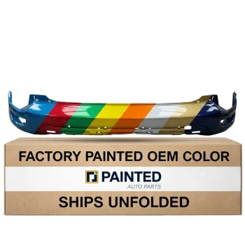 2017-2019 FORD ESCAPE Rear Bumper Textured Black with Parking Sensor without Active Park Assist 2.0L/2.5L OEM# GJ5Z17K835BA PL# FO1100718