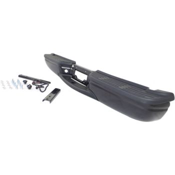 1999-2007 FORD F250 350 450 550 Super Duty Step Bumper Assembly Black without Sensor OEM# FO1101121 PL# FO1101121