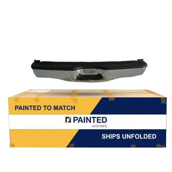 2001-2004 FORD EXPLORER SPORT SPORT TRAC PICKUP Step Bumper Assembly Chrome w Black Pad OEM FO1101137 PL# FO1101137