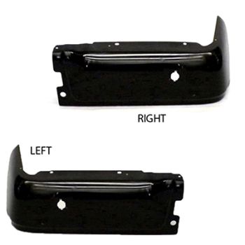 2009-2014 FORD F150 Step Bumper Painted Right (Passenger Side) & Left (Driver Side) 2PC Set With Sensors Styleside CAPA OEM# 9L3Z17906DPTM PL# FO1102373C