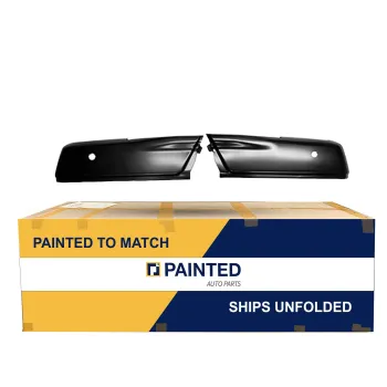 2015-2020 FORD F150 Rear Face Bar Set Painted RH & LH with Sensor without Exhaust Cutout OEM# FL3Z17906DPTM PL# FO1102383