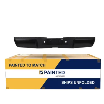 2011-2012 FORD F250 F350 F450 Super Duty Step Bumper Assembly Black with Black Pad without Sensor with Bracket OEM 9C3Z17906APTM-PFM PL# FO1103149