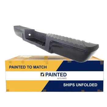 2011-2012 FORD F250/350/450 Super Duty Step Bumper Assembly Black with Black Pad No Sensor Without Bracket CAPA OEM# 9C3Z17906APTM-PFM PL# FO1103149C