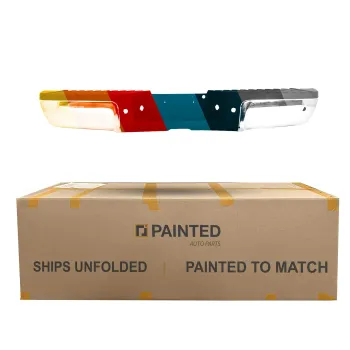 FORD TRUCKS & VANS FORD/PU F250/350/450 (SUPER DUTY) STEP BUMPER ASSY CHROME W/BLACK PAD (W/SENSOR)(WO/BRKT) OEM#9C3Z17906D-PFM 2011-2012 PL# FO1103150