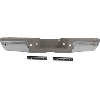 FORD TRUCKS & VANS FORD/PU F250/350/450 (SUPER DUTY) STEP BUMPER ASSY CHROME W/GOLD PAD (W/SENSOR)(WO/BRKT)(KING RANCH) OEM#9C3Z17906D-PFM 2011-2012 PL# FO1103154