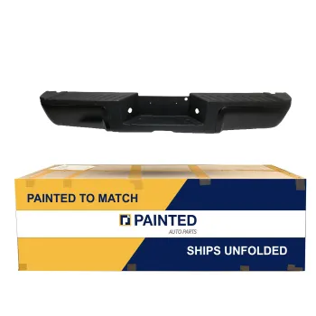 2013-2016 FORD F250/350/450 Super Duty Rear Step Bumper Assembly Black with Pad OEM# 9C3Z17906APTM-PFM PL# FO1103174