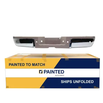 2013-2016 FORD F250/350/450 Super Duty Rear Step Bumper Assembly Chrome with Tan Pad Sensor OEM# 9C3Z17906D-PFM PL# FO1103182