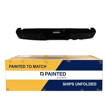 FORD TRUCKS & VANS FORD/PU F150 HYBRID REAR STEP BMP ASSY BLACK (W/SENSOR)(WO/ACTIVE PK SENSOR)(WO/TOW HITCH) OEM#ML3Z17906BAPTM-PFM 2021-2023 PL# FO1103245