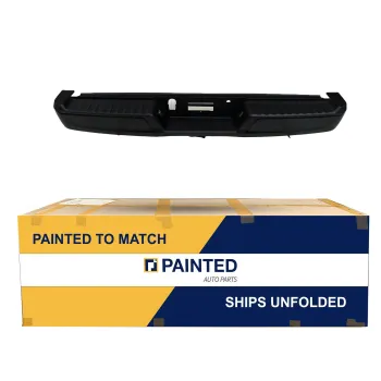 FORD TRUCKS & VANS FORD/PU F150 HYBRID REAR STEP BMP ASSY BLACK (WO/SENSOR)(W/STD TOW HITCH) OEM#ML3Z17906AAPTM-PFM 2021-2023 PL# FO1103251